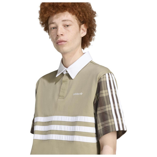 Adidas Ανδρική κοντομάνικη μπλούζα Tartan Regular Rugby Polo Shirt